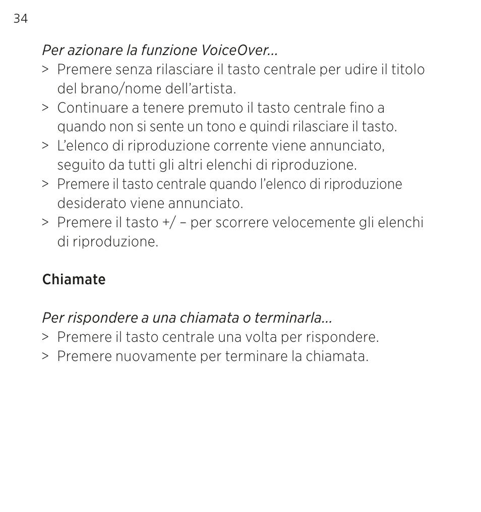Bang & Olufsen EarSet 3i - User Guide User Manual | Page 34 / 56