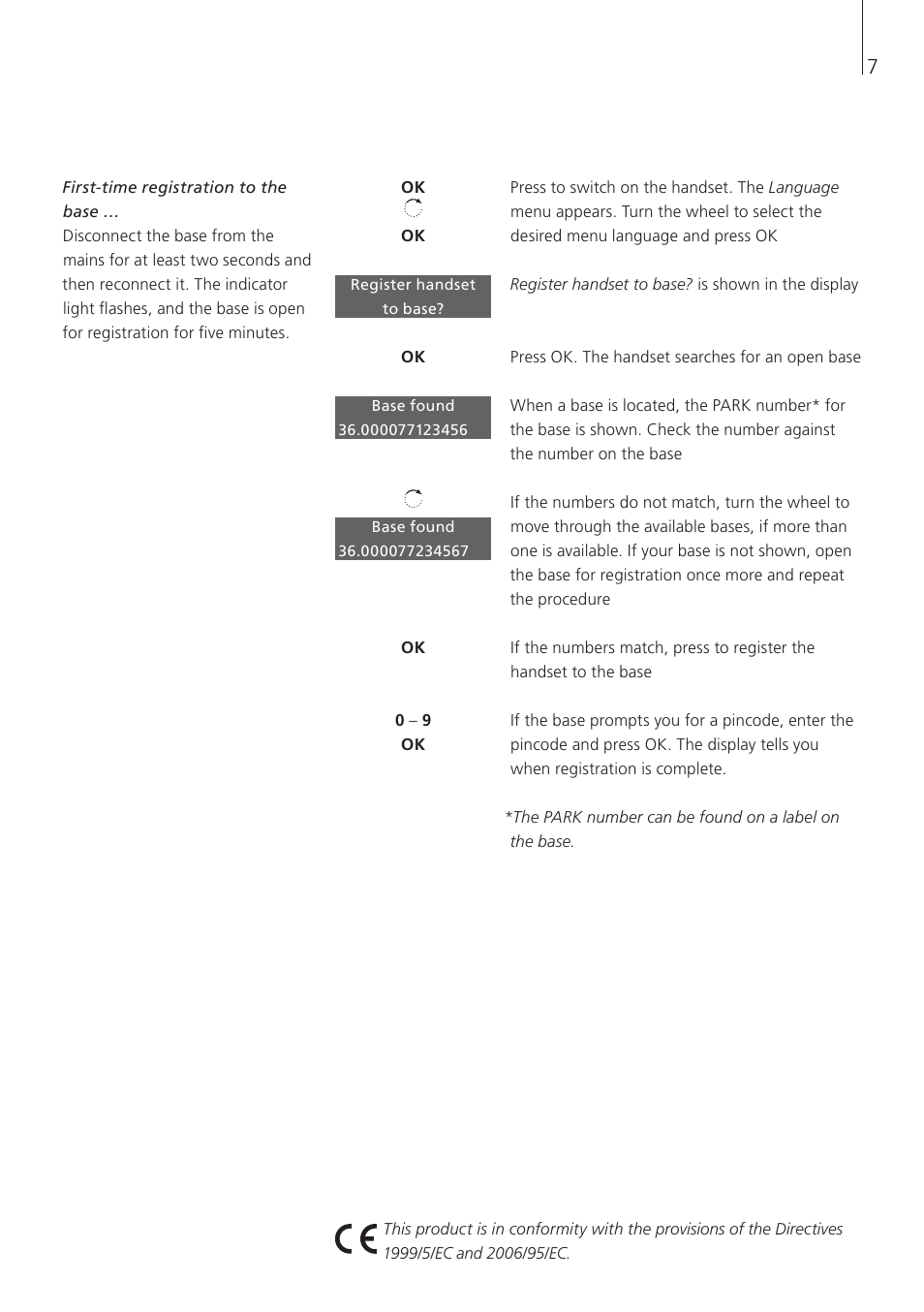 Bang & Olufsen BeoLine 2 - User Guide User Manual | Page 7 / 56