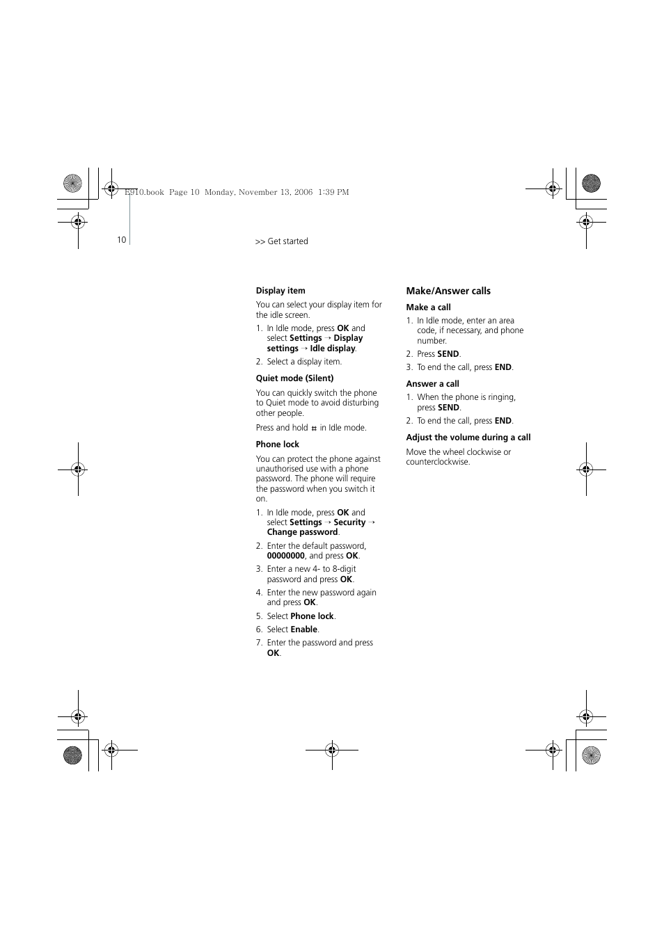 Bang & Olufsen Serene - User Guide User Manual | Page 13 / 76