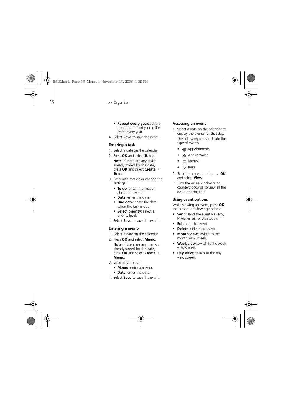 Bang & Olufsen Serene - User Guide User Manual | Page 39 / 76