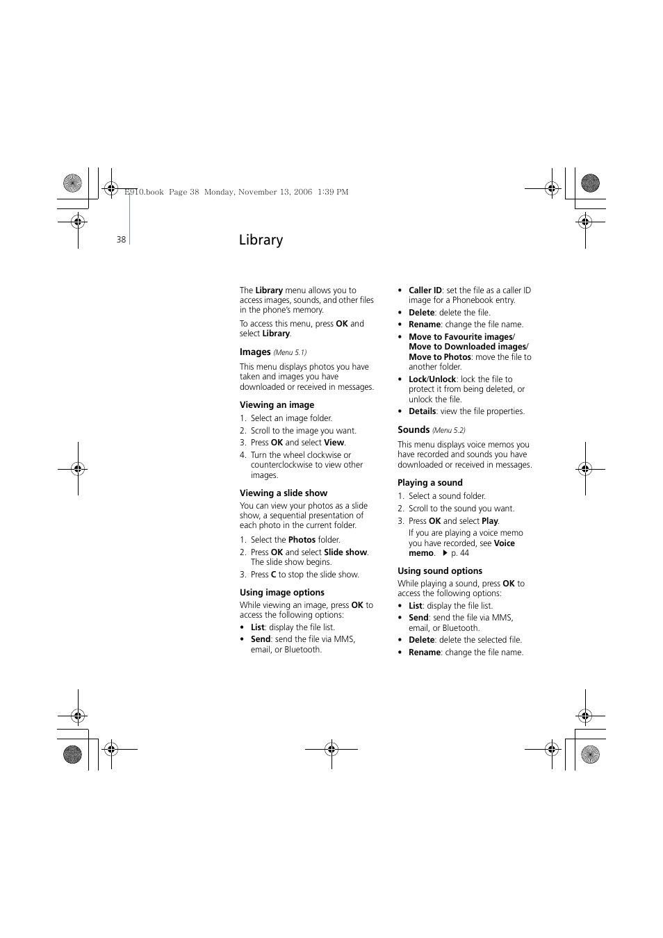 Library | Bang & Olufsen Serene - User Guide User Manual | Page 41 / 76