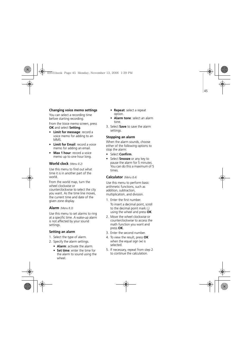 Bang & Olufsen Serene - User Guide User Manual | Page 48 / 76