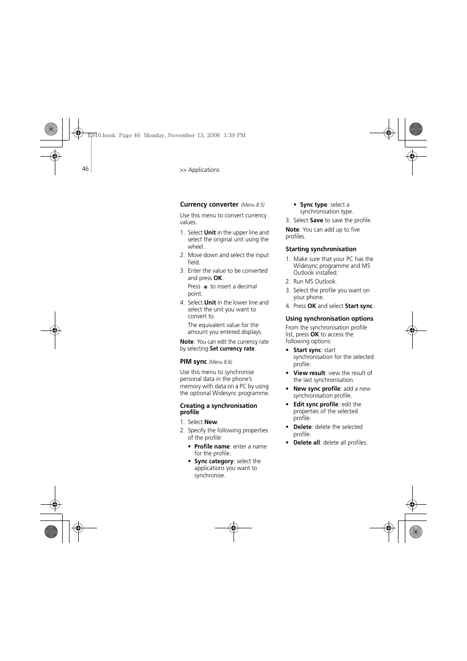 Bang & Olufsen Serene - User Guide User Manual | Page 49 / 76