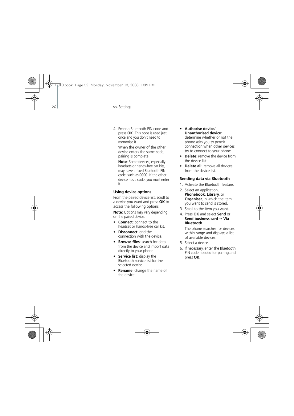Bang & Olufsen Serene - User Guide User Manual | Page 55 / 76