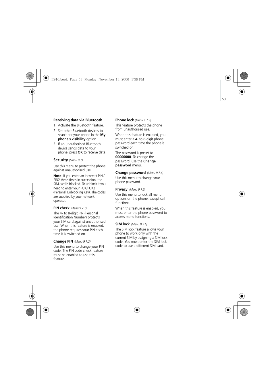 Bang & Olufsen Serene - User Guide User Manual | Page 56 / 76