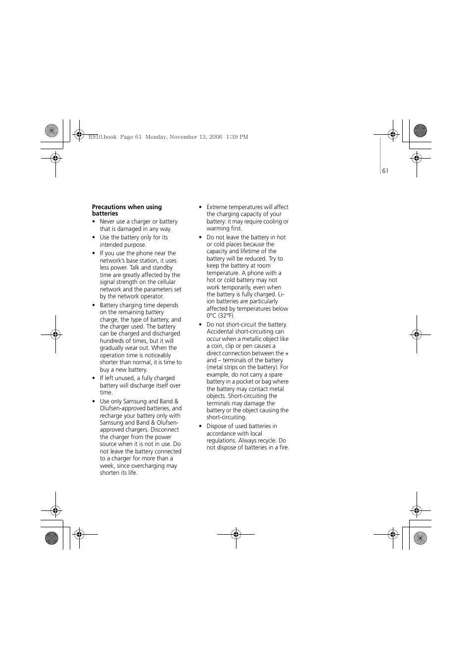 Bang & Olufsen Serene - User Guide User Manual | Page 64 / 76