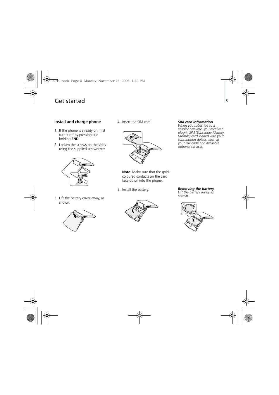 Get started | Bang & Olufsen Serene - User Guide User Manual | Page 8 / 76