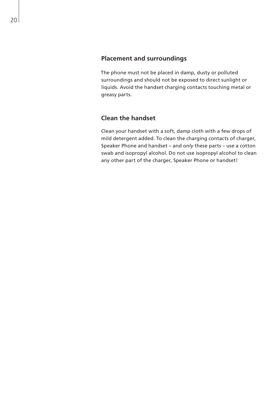 Bang & Olufsen BeoCom 5 - User Guide User Manual | Page 20 / 76