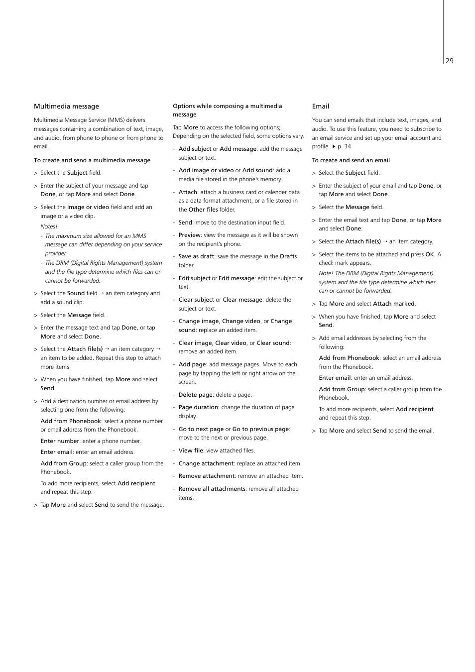 Bang & Olufsen Serenata - User Guide User Manual | Page 29 / 68