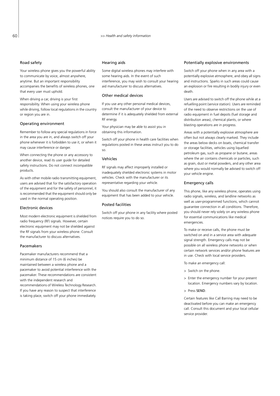 Bang & Olufsen Serenata - User Guide User Manual | Page 60 / 68