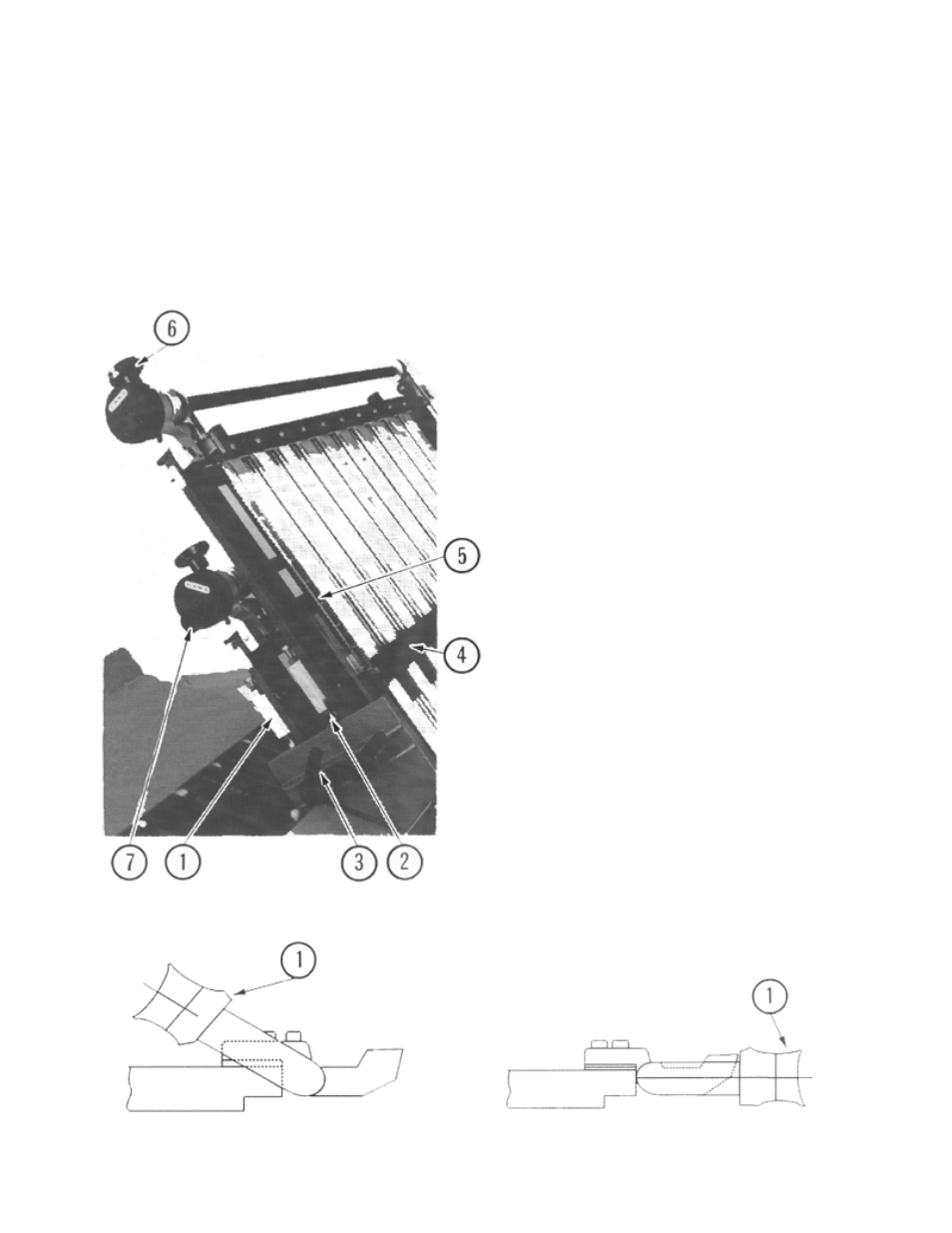 Setting of fold plates, Setting of sheet deflectors | Baumfolder BAUM15: Pile Folder 1st Station (from 2005 on) User Manual | Page 30 / 50
