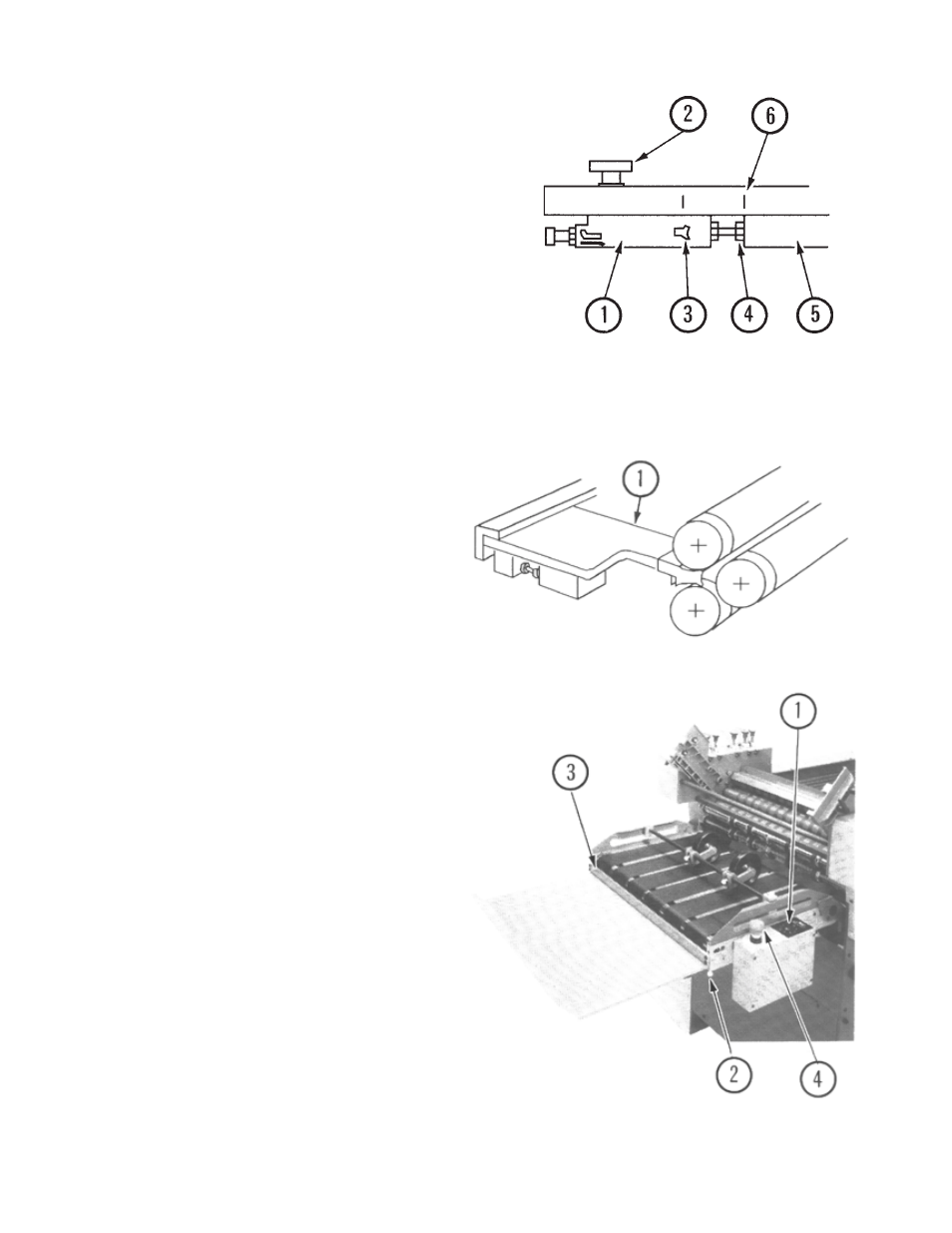 Setting stationary deflector, Stacker (delivery) | Baumfolder BAUM15: Pile Folder 1st Station (from 2005 on) User Manual | Page 31 / 50