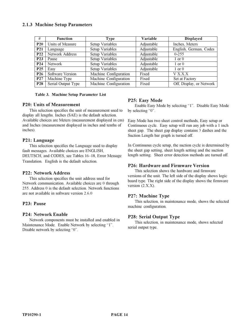 Baumfolder BAUM15: Pile Folder 1st Station (from 1999 thru 2005) User Manual | Page 14 / 50