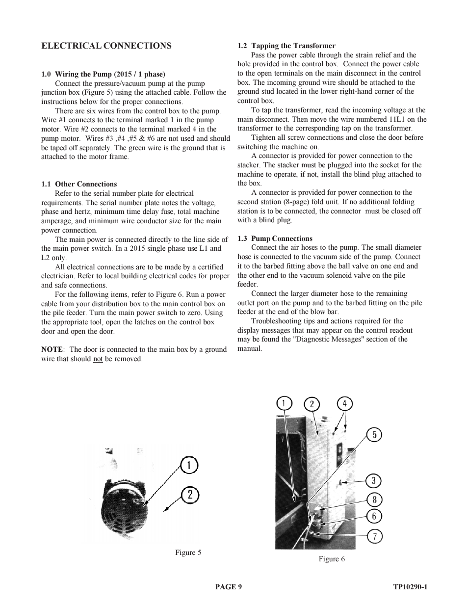 Baumfolder BAUM15: Pile Folder 1st Station (from 1999 thru 2005) User Manual | Page 9 / 50