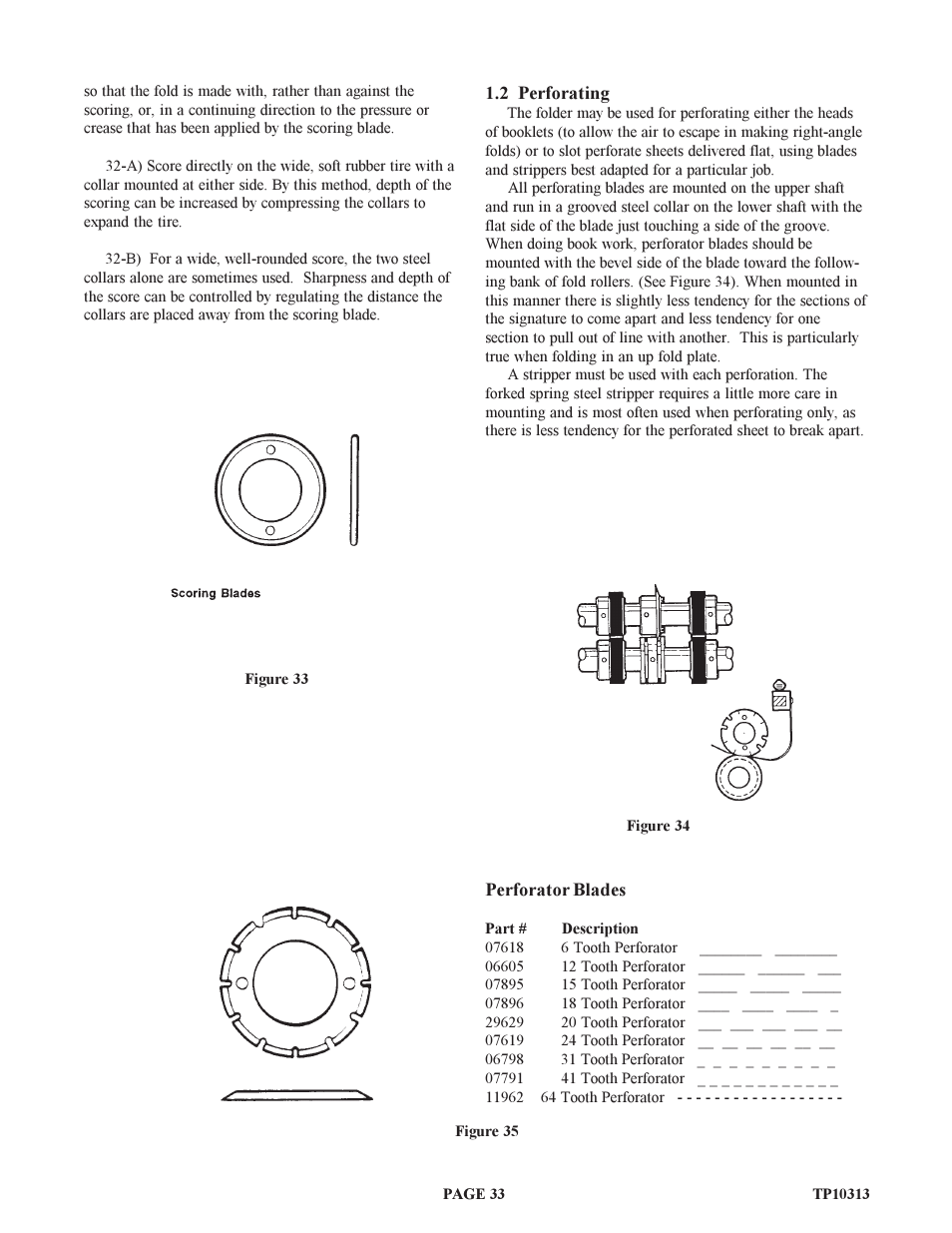 Baumfolder BAUM18: Pile Folder 1st Station (from 2005 on) User Manual | Page 33 / 50