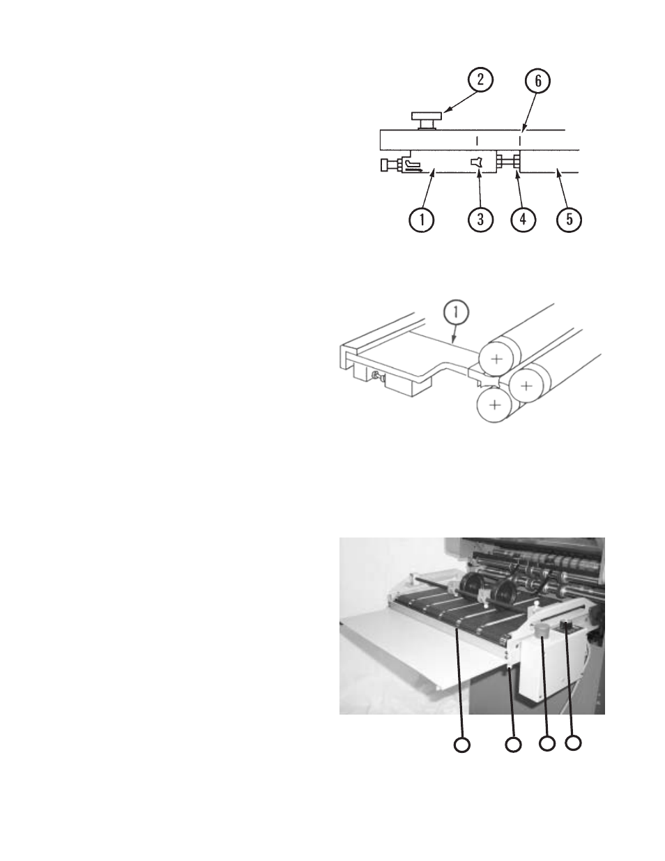 Setting stationary deflector, Stacker (delivery) | Baumfolder BAUM20: Pile Folder 1st Station (from mid 2006) - Instruction Manual User Manual | Page 42 / 68