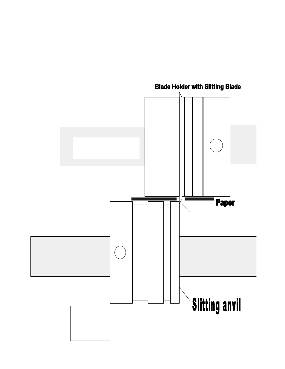 Slitting | Baumfolder BAUM20: Pile Folder 1st Station (from mid 2006) - Instruction Manual User Manual | Page 46 / 68