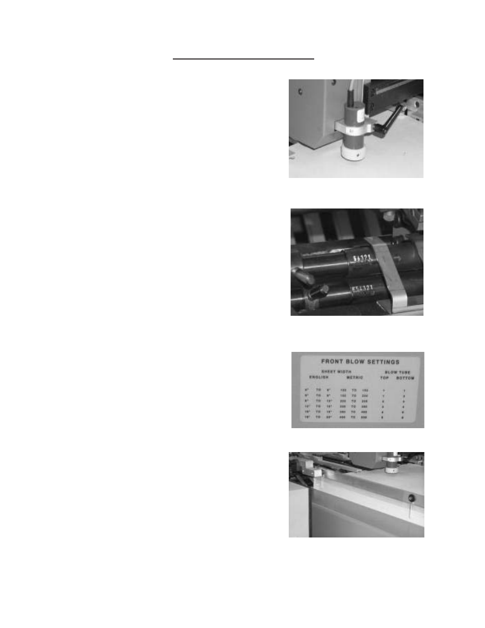 Job setup example | Baumfolder BAUM20: Pile Folder 1st Station (from mid 2006) - Instruction Manual User Manual | Page 57 / 68