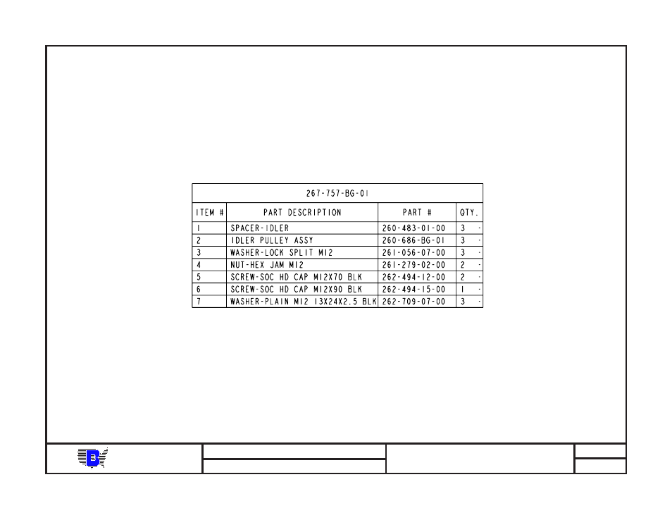 Baum | Baumfolder BAUM20: Pile Folder 1st Station (from mid 2006) - Parts Manual User Manual | Page 100 / 157