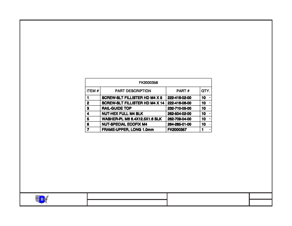 Baum | Baumfolder BAUM20: Pile Folder 1st Station (from mid 2006) - Parts Manual User Manual | Page 11 / 157