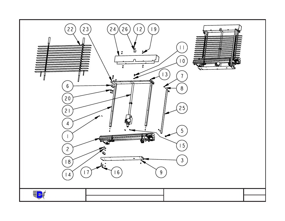Baum | Baumfolder BAUM20: Pile Folder 1st Station (from mid 2006) - Parts Manual User Manual | Page 138 / 157