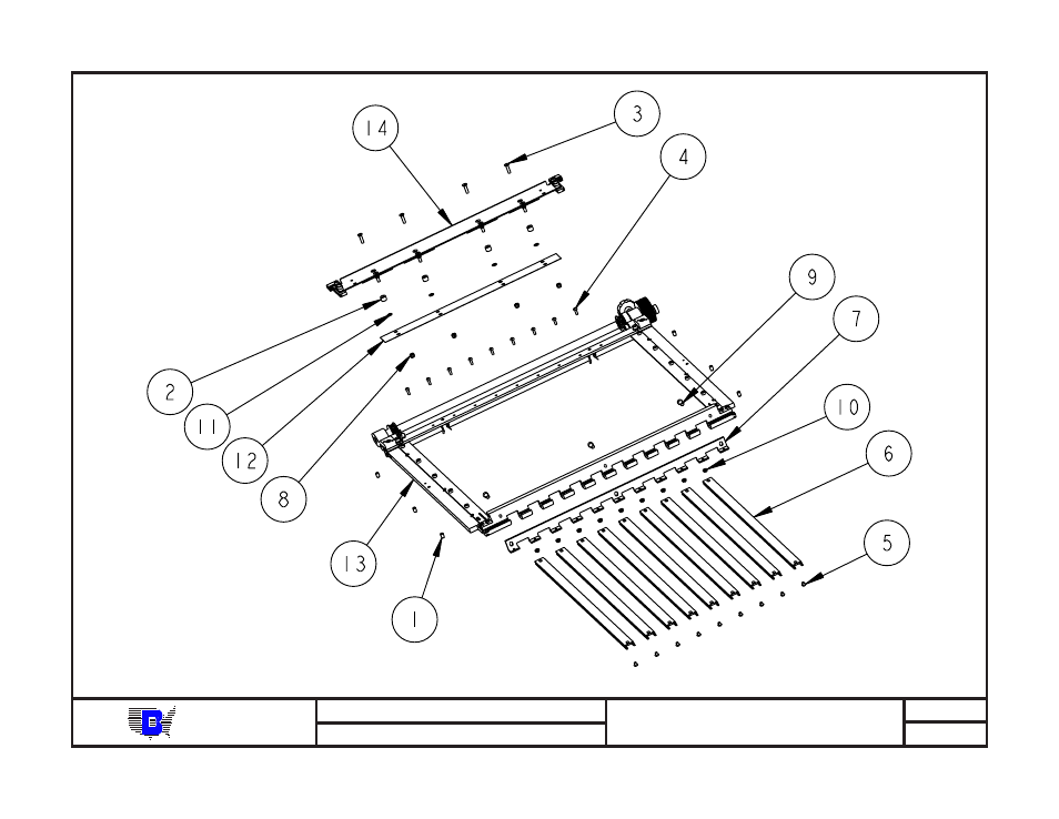 Baum | Baumfolder BAUM20: Pile Folder 1st Station (from mid 2006) - Parts Manual User Manual | Page 25 / 157