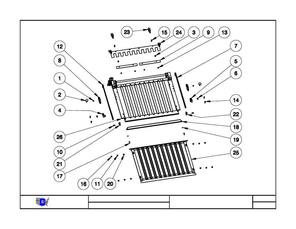 Baum | Baumfolder BAUM20: Pile Folder 1st Station (from mid 2006) - Parts Manual User Manual | Page 37 / 157