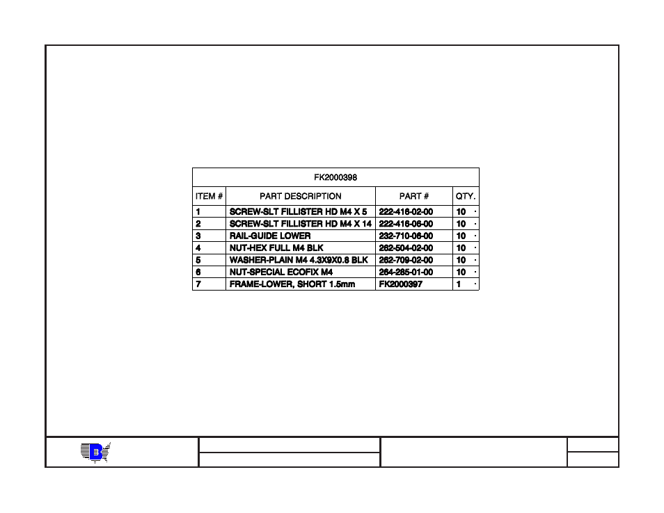 Baum | Baumfolder BAUM20: Pile Folder 1st Station (from mid 2006) - Parts Manual User Manual | Page 42 / 157