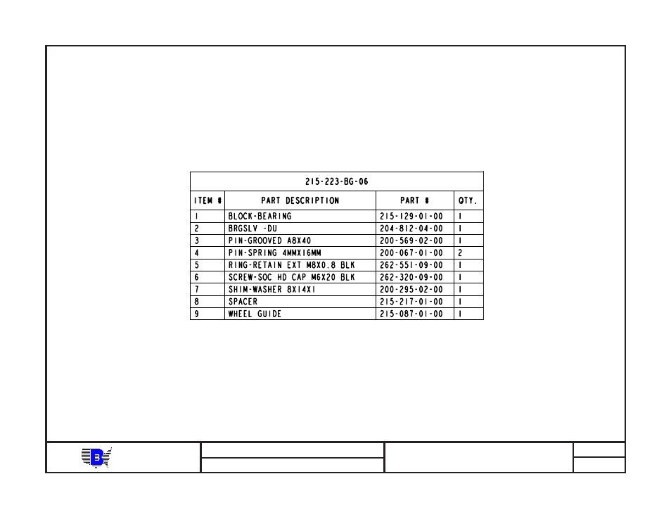 Baum | Baumfolder BAUM20: Pile Folder 1st Station (from mid 2006) - Parts Manual User Manual | Page 70 / 157