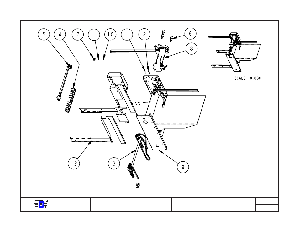 Baum | Baumfolder BAUM20: Pile Folder 1st Station (from mid 2006) - Parts Manual User Manual | Page 79 / 157