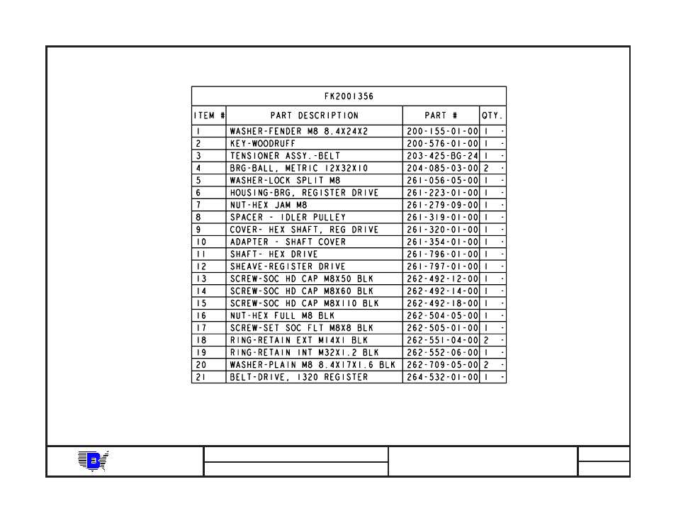 Baum | Baumfolder BAUM20: Pile Folder 1st Station (from mid 2006) - Parts Manual User Manual | Page 15 / 79