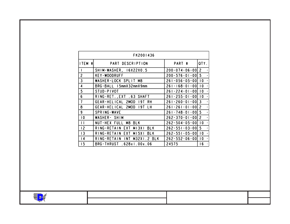 Baum | Baumfolder BAUM20: Pile Folder 1st Station (from mid 2006) - Parts Manual User Manual | Page 23 / 79