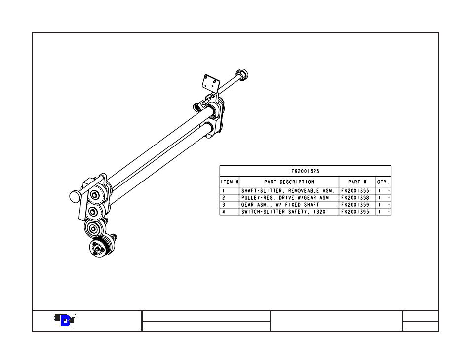 Baum | Baumfolder BAUM20: Pile Folder 1st Station (from mid 2006) - Parts Manual User Manual | Page 25 / 79