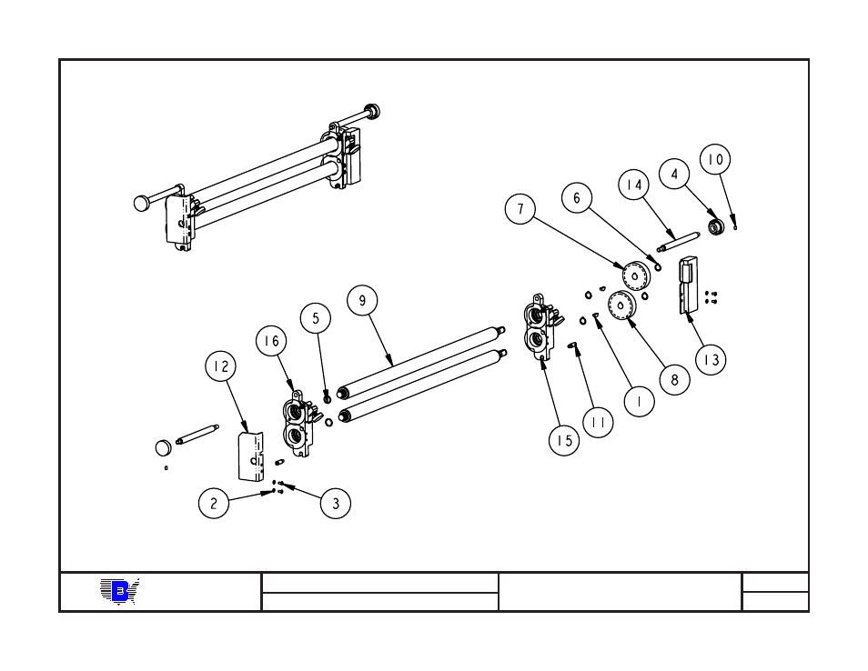 Baum | Baumfolder BAUM20: Pile Folder 1st Station (from mid 2006) - Parts Manual User Manual | Page 26 / 79