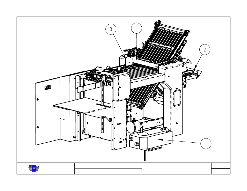 1320e, Baum | Baumfolder BAUM20: Pile Folder 1st Station (from mid 2006) - Parts Manual User Manual | Page 3 / 79