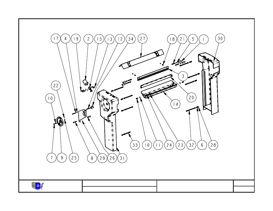 Baum | Baumfolder BAUM20: Pile Folder 1st Station (from mid 2006) - Parts Manual User Manual | Page 37 / 79