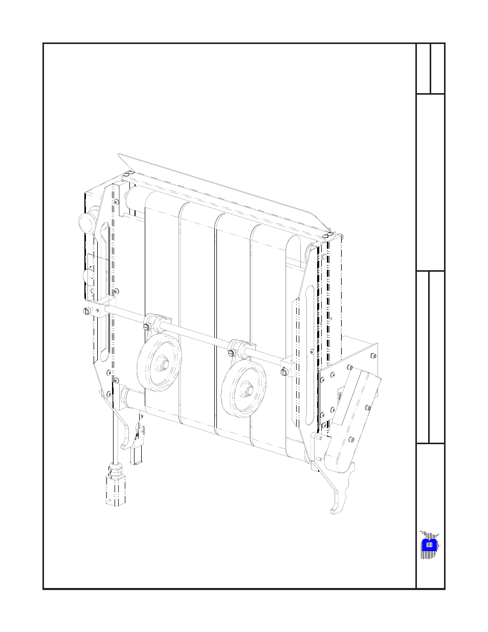 Ba u m | Baumfolder BAUM20: Pile Folder 1st Station (from mid 2006) - Parts Manual User Manual | Page 59 / 79