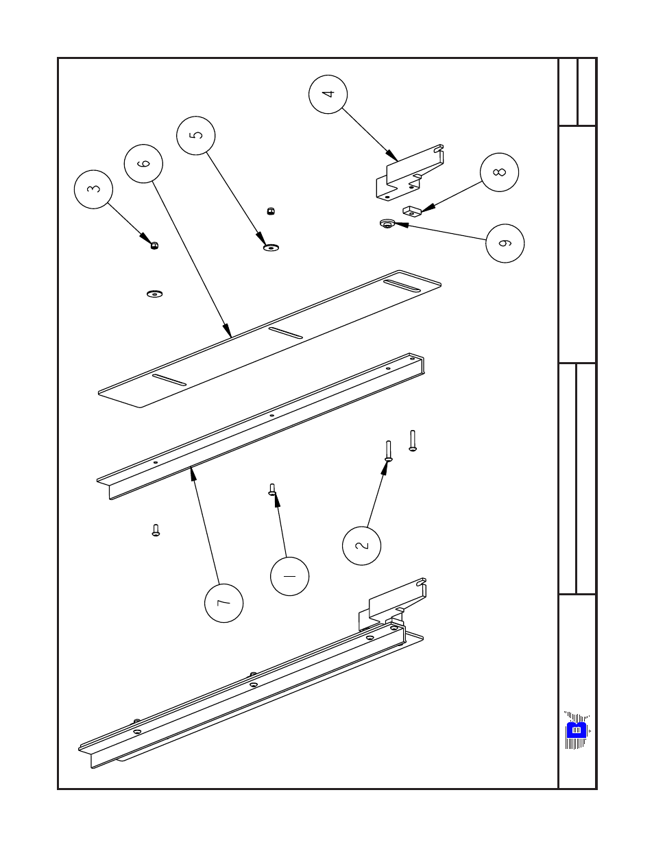Ba u m | Baumfolder BAUM20: Pile Folder 1st Station (from mid 2006) - Parts Manual User Manual | Page 73 / 79