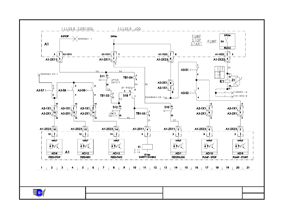 Baum | Baumfolder BAUM20: Pile Folder 1st Station (from mid 2006) - Parts Manual User Manual | Page 22 / 81