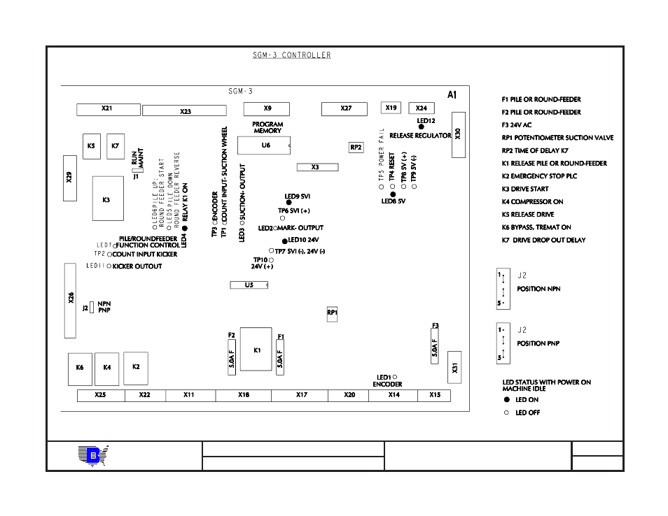 Baum | Baumfolder BAUM20: Pile Folder 1st Station (from mid 2006) - Parts Manual User Manual | Page 35 / 81