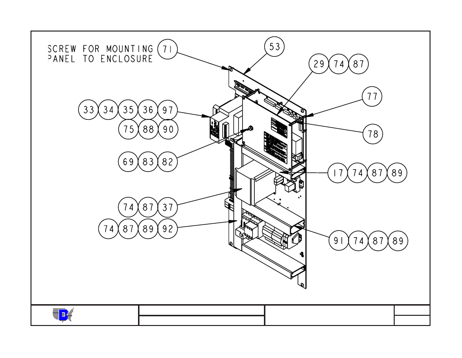 Baum | Baumfolder BAUM20: Pile Folder 1st Station (from mid 2006) - Parts Manual User Manual | Page 42 / 81