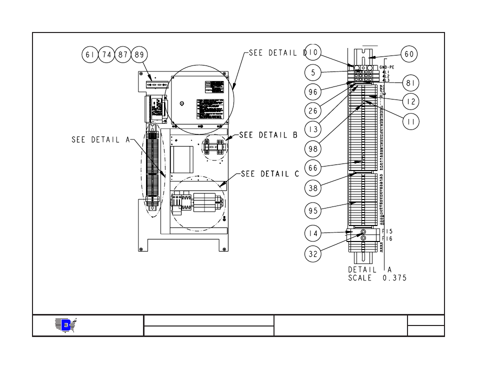 Baum | Baumfolder BAUM20: Pile Folder 1st Station (from mid 2006) - Parts Manual User Manual | Page 43 / 81