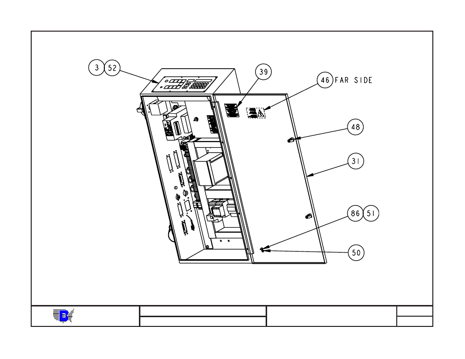 Baum | Baumfolder BAUM20: Pile Folder 1st Station (from mid 2006) - Parts Manual User Manual | Page 46 / 81