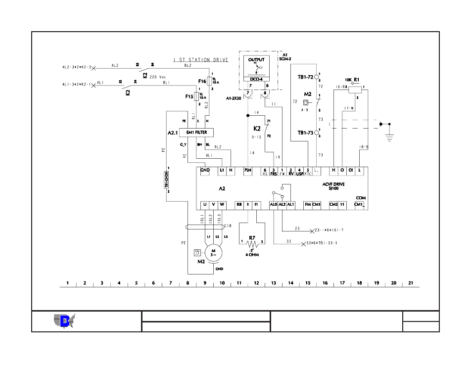 Baum | Baumfolder BAUM20: Pile Folder 1st Station (from mid 2006) - Parts Manual User Manual | Page 52 / 81