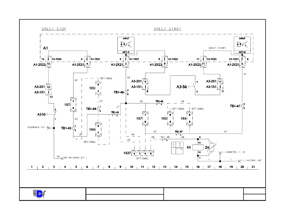 Baum | Baumfolder BAUM20: Pile Folder 1st Station (from mid 2006) - Parts Manual User Manual | Page 57 / 81