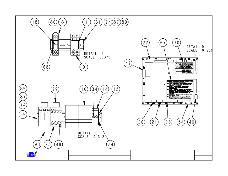 Baum | Baumfolder BAUM20: Pile Folder 1st Station (from mid 2006) - Parts Manual User Manual | Page 6 / 81