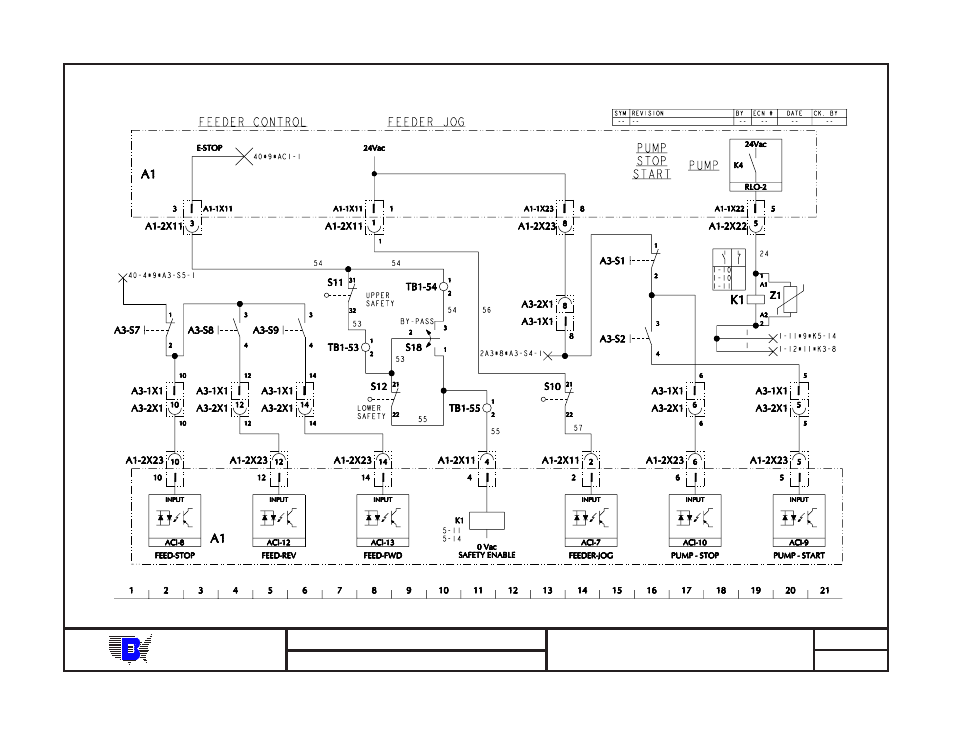 Baum | Baumfolder BAUM20: Pile Folder 1st Station (from mid 2006) - Parts Manual User Manual | Page 60 / 81