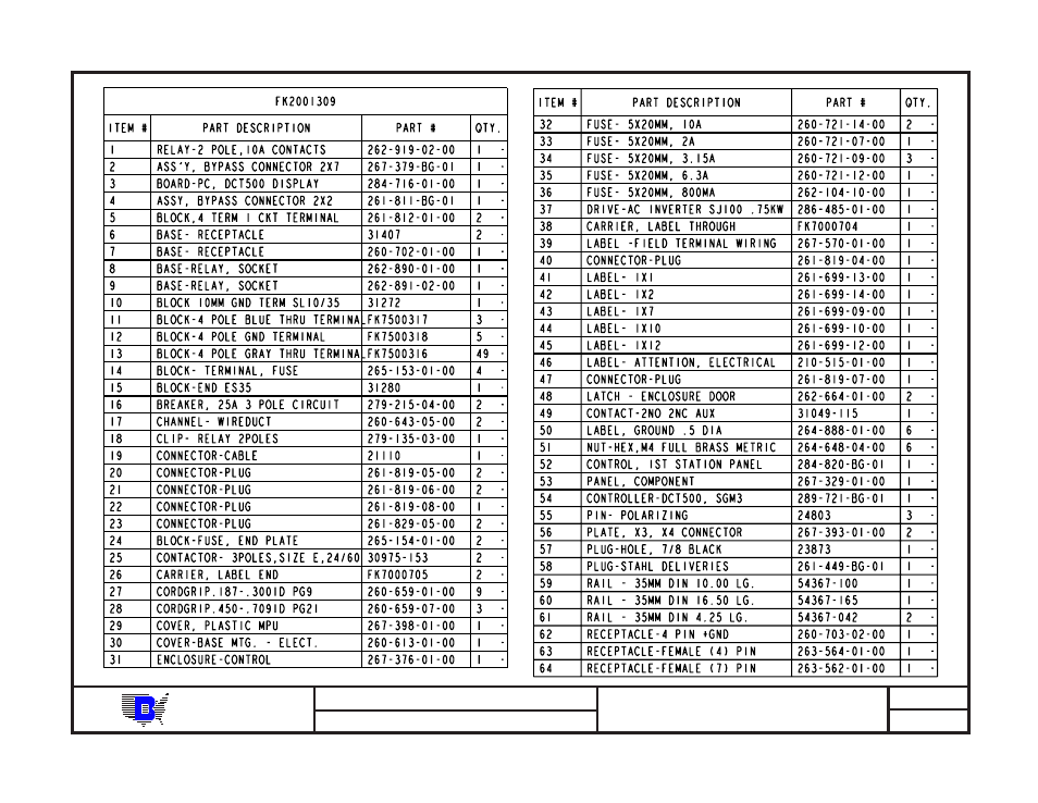 Baum | Baumfolder BAUM20: Pile Folder 1st Station (from mid 2006) - Parts Manual User Manual | Page 9 / 81