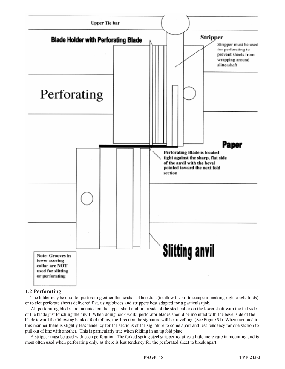 Baumfolder BAUM20: Pile Folder 1st Station (from 2002 thru 2004) User Manual | Page 45 / 68