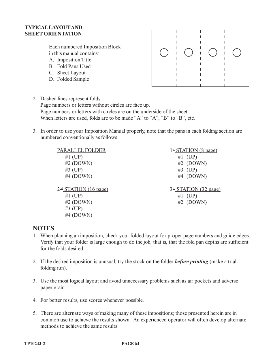 Baumfolder BAUM20: Pile Folder 1st Station (from 2002 thru 2004) User Manual | Page 64 / 68